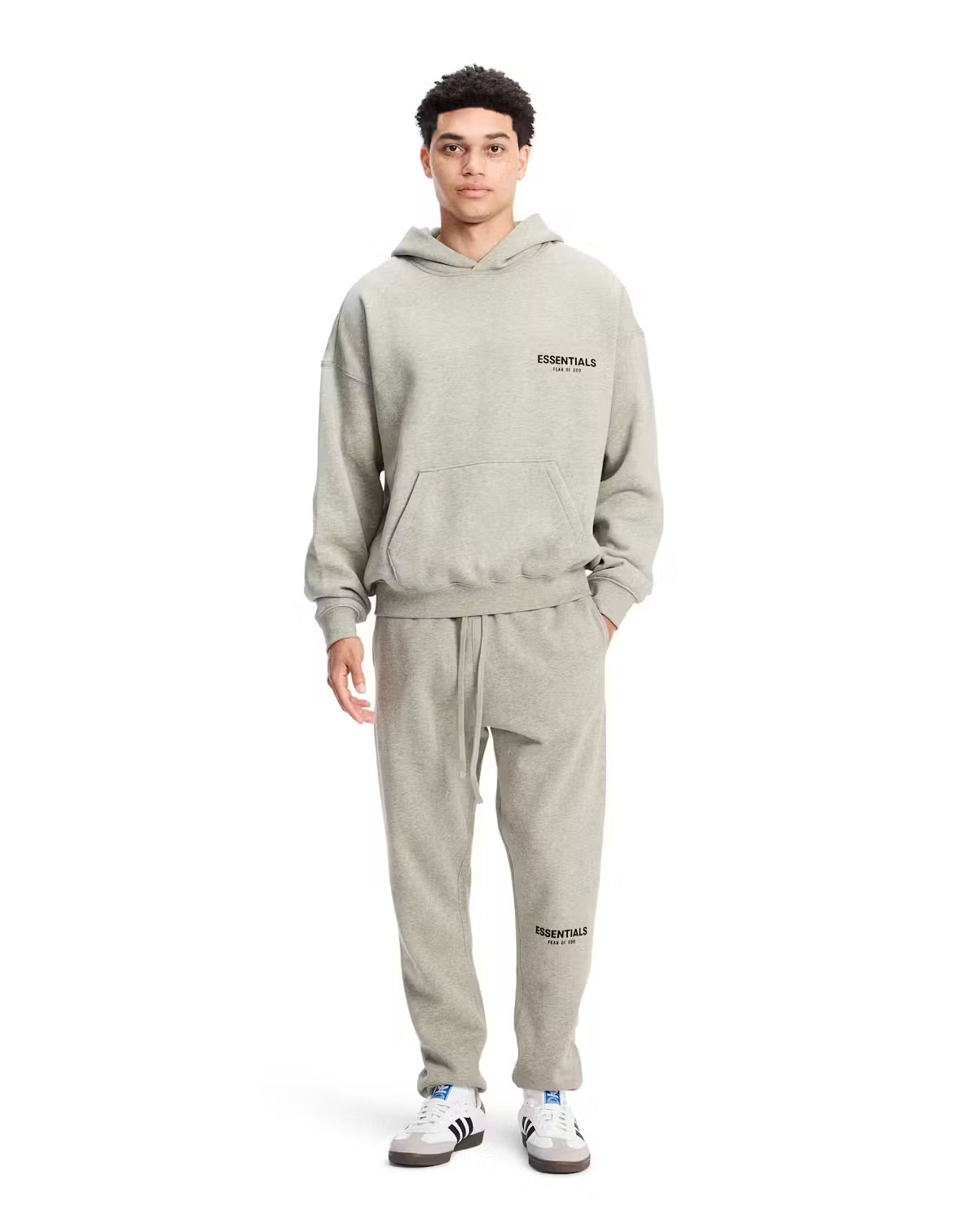 FEAR OF GOD ESSENTIALS GREY FULL SET