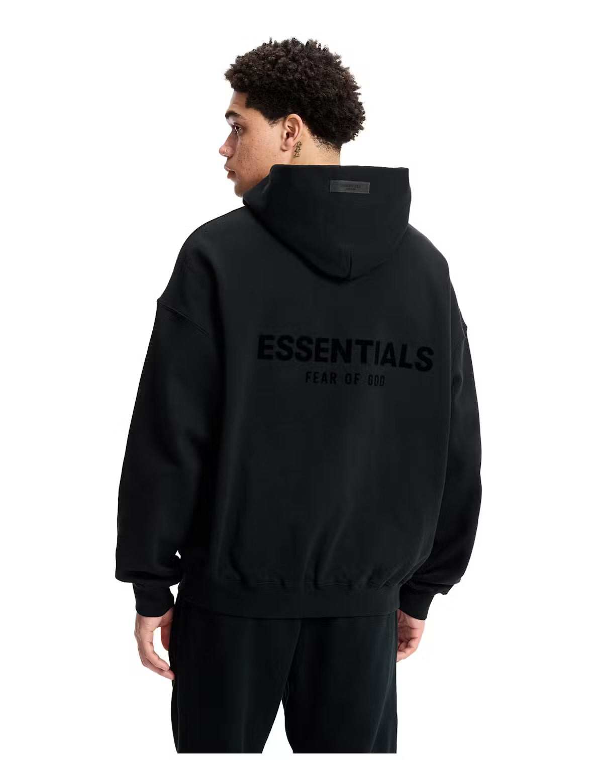 FEAR OF GOD ESSENTIALS BLACK FULL SET